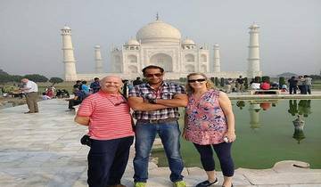 Half Day Taj Mahal and Agra Fort Private Tour from Agra