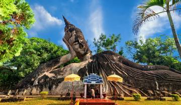 Vientiane Stopover City Tour & Sightseeing at Nam Ngum Lake Tour