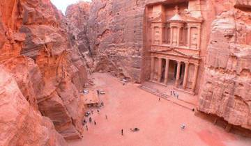 *RAU* Petra and Wadi Rum Tour For 02 days - 01 Night from Eilat Border (ELT-JHT-004)