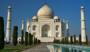 Sunrise to Sunset: Taj Mahal & Agra Tour from Bengaluru with Flight to Delhi Tour