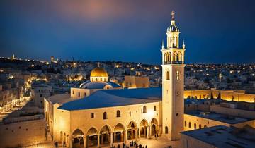 RAU* - 4 Days - 03 nights Tour to Jerusalem , Jericho, Qumran, Masada , Nazareth and Galilee from Amman & Jordan (13 destinations)