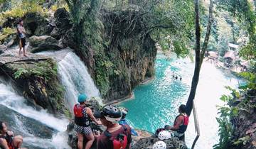 Badian Canyoneering Adventure and Kawasan Waterfalls Private Tour