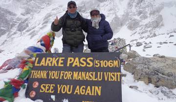 Excursionismo por el circuito del Manaslu