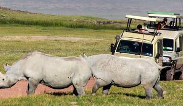 Safari en grupo de 3 días por Tarangire, el cráter del Ngorongoro y el lago Manyara