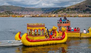 SPEED BOAT ADVENTURE: EXPLORING THE UROS & TAQUILE ISLANDS IN A DAY