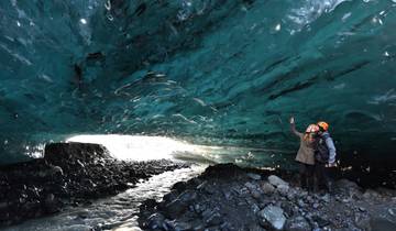 3 Day Winter Minibus Tour: South Coast, Blue Ice Cave, Golden Circle & Northern Lights Tour