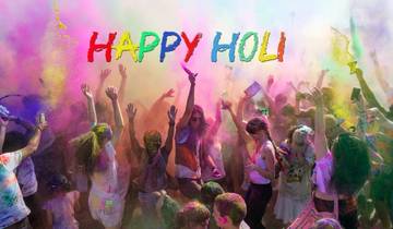 Holi, das indische Festival der Farben & Goldenes Dreieck Rundreise