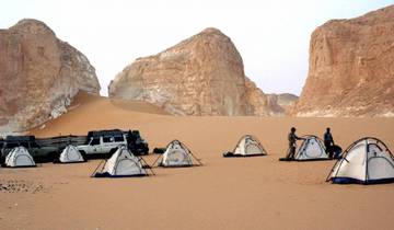 Au départ du Caire - Circuit privé de 3 jours et 2 nuits dans le désert blanc et l\'oasis de Bahariya circuit