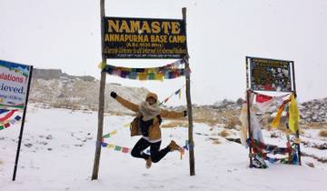 Trek court du camp de base de l\'Annapurna 7 jours circuit