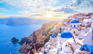 Greece Highlights: Athens, Mykonos & Santorini Tour