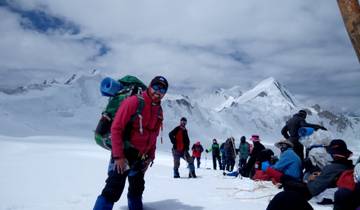 Climb Mt Karun Kuh 6977M Shimshal Valley Pakistan Tour