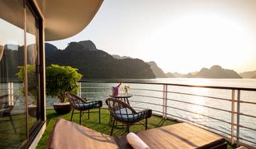 3days-2 nights Halong Bay tour onboard  BEST 5 star cruises incl. transfers, meals, kayaking, caves Tour
