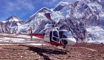 Circuito en helicóptero al campamento base del Everest y Gokyo