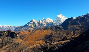 Circuito Excursionismo en campamento base norte del Kanchenjunga