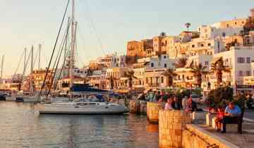 Santorini and Naxos on Foot Tour