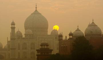 Privé-excursie naar de Taj Mahal – vanuit Jaipur – met transfer naar Delhi