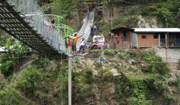 BUNGY JUMPING IN NEPAL