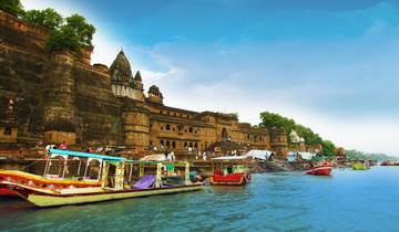 Ahmedabad to Indore Architecture & Temple Tour