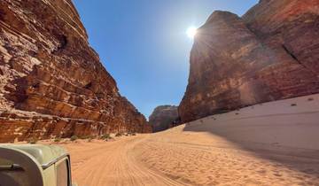 *RAU* Circuit de 4 jours et 3 nuits dans le sud de la Jordanie (Wadi Rum, Petra, Mer Morte) au départ d'Aqaba (AQ-JHT-009)