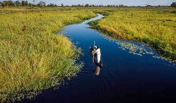4-Day Okavango Delta & Boteti River Tented Safari Tour