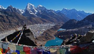 Trek van Gokyo naar het basiskamp van de Everest-rondreis