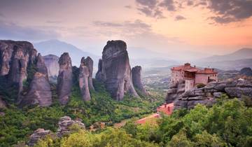 Circuito de dos días a Delfos y Meteora desde Atenas