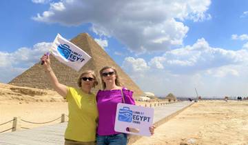 Private Full Day Pyramids of Giza & Sphinx & The Egyptian Museum & Old Cairo Tour