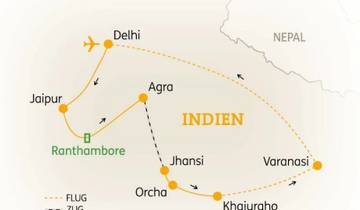 Highlights of Northern India Tour