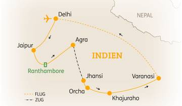 Indien: Höhepunkte Nordindiens Rundreise