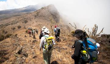 Machame Route, Gold Level Premium Climb (auf Anfrage)