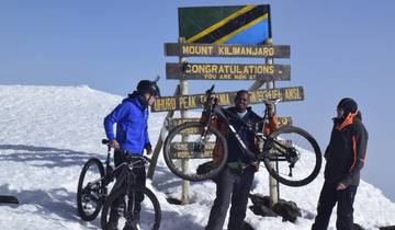 Discovery 6 days Kilimanjaro Bike Tour Marangu route: Best Price, Complete Itinerary and Success Rate.