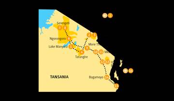 Usambara - Viaje de aventura de 16 días