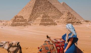 Le Caire : Pyramide de Gizeh, Sakkara et Memphis, visite guidée d'une journée avec déjeuner