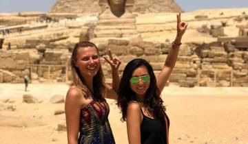 Circuito El Cairo: Pirámides de Guiza, esfinge, Saqqara y Dahshur circuito guiado de día completo con almuerzo