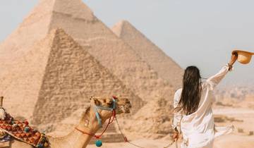 Le Caire : Visite des pyramides de Gizeh et du Sphinx avec les musées égyptien et des civilisations, y compris le déjeuner
