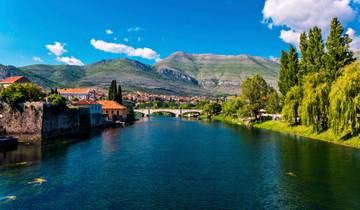 All seasons 2 days micro tour from Dubrovnik to visit Montenegro and Bosnia. Kotor, Perast, Trebinje, Tvrdos, Vjetrenica, Zavala. Tour