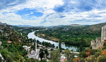 All seasons day tour for Mostar surrounding. Discover Blagaj, Pocitelj, Mogorjelo, Kravica waterfalls, Medjugorje. Tour