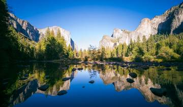Yosemite Classic Summits Half Dome and Clouds Rest