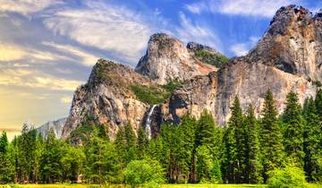 Yosemite Alpine Meadows and Waterfalls