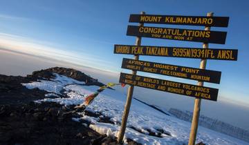 Circuito 8 días - escalada al Kili en grupo pequeño - ruta Lemosho