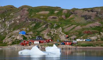 Exploration du Groenland 2025 - De l'Islande au Groenland (comprend un vol aller simple de Kangerlussuaq à Copenhague)