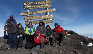 Réveillon du nouvel an au sommet du mont Kilimanjaro