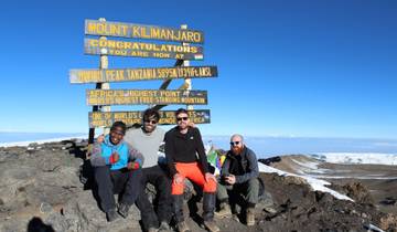 CHRISTMAS EVE ON TOP OF MOUNT KILIMANJARO