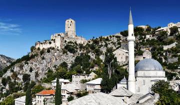 Joyaux UNESCO de la Croatie + découverte de la Bosnie : circuit toutes saisons de 6 jours au départ de Korcula. Principales attractions de la Bosnie + célèbres villes dalmates de Croatie : Split, Sibenik et Trogir.