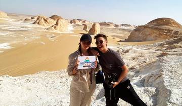 Excursion privée de 2 jours dans le désert blanc et l'oasis de Bahariya