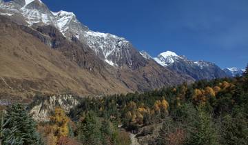 Trek du camp de base du Manaslu à Samagaun - 13 jours circuit