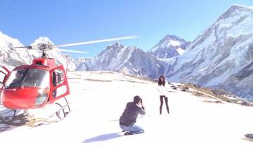 Circuito Vuelo de montaña conocido como vuelo al Everest en helicóptero