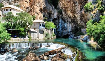 All seasons 3 days Bosnia mini-tour from Mostar. Visit Blagaj, Vjetrenica cave, Trebinje, Tvrdos monastery, Sarajevo. Tour