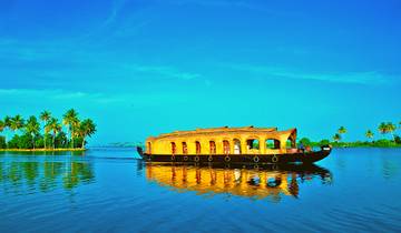 A Private Luxury Tour to Kerala\'s Backwaters, Tea and Spice Plantation, Wildlife Sanctuary (From Delhi with flights): Kumarakom, Munnar, Thekkady and Periyar Tour