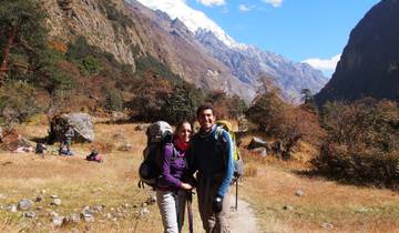 Trek dans la vallée de Langtang et safari dans la jungle de Chitwan